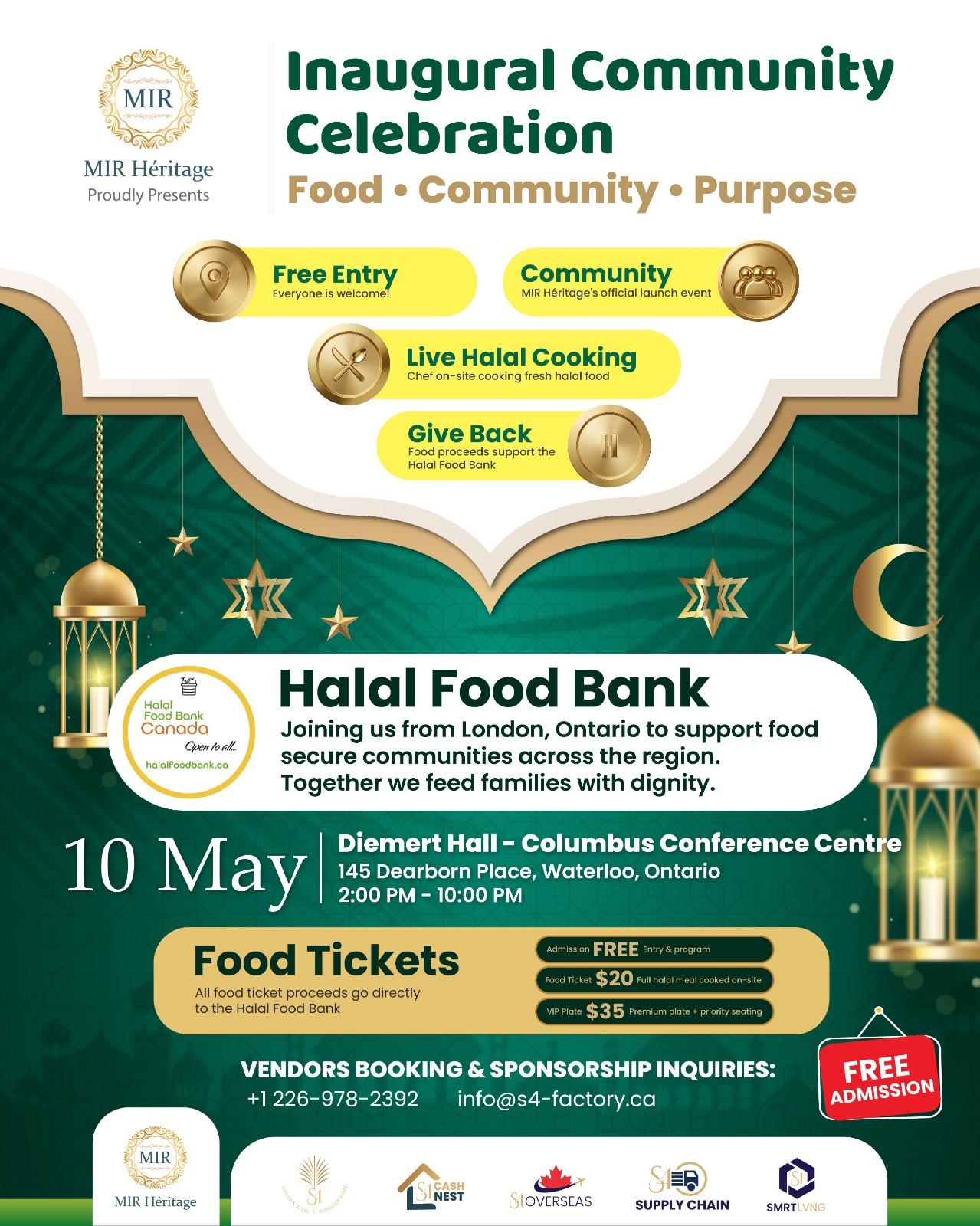 Inaugural Community Celebration
